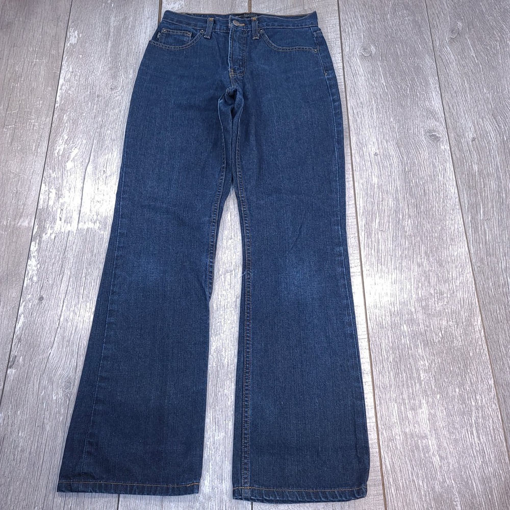 Indian Motorcycle Jeans Womens 28 Blue Bootcut High Rise Dark Wash Canada